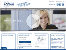 Tablet Screenshot of cargomarketing.com